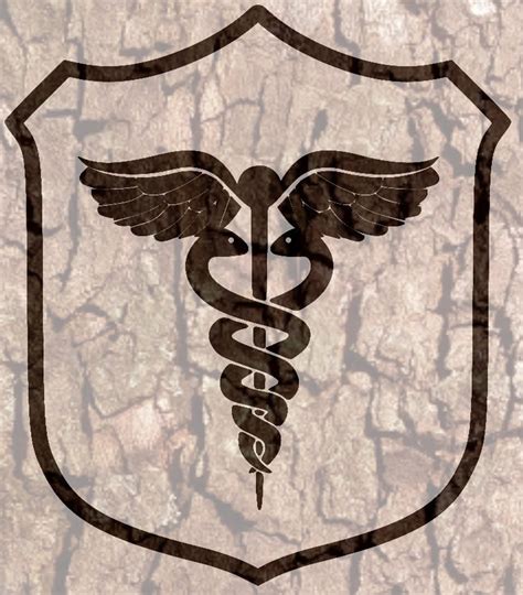 Navy Hospital Corpsman Insignia Snakes Shield Collar Etsy