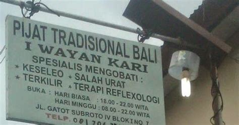 Jasa Pijat Tradisional Bali Pijat Tradisional Bali