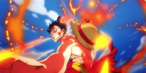 One Piece Luffys Sun God Awakening Manifested Via Fire Powers