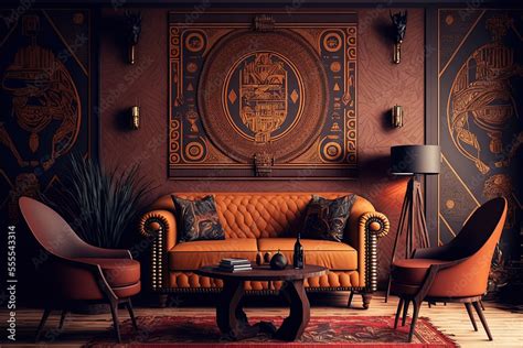 Luxury Antique African Living Room Interior Design Architecture Design