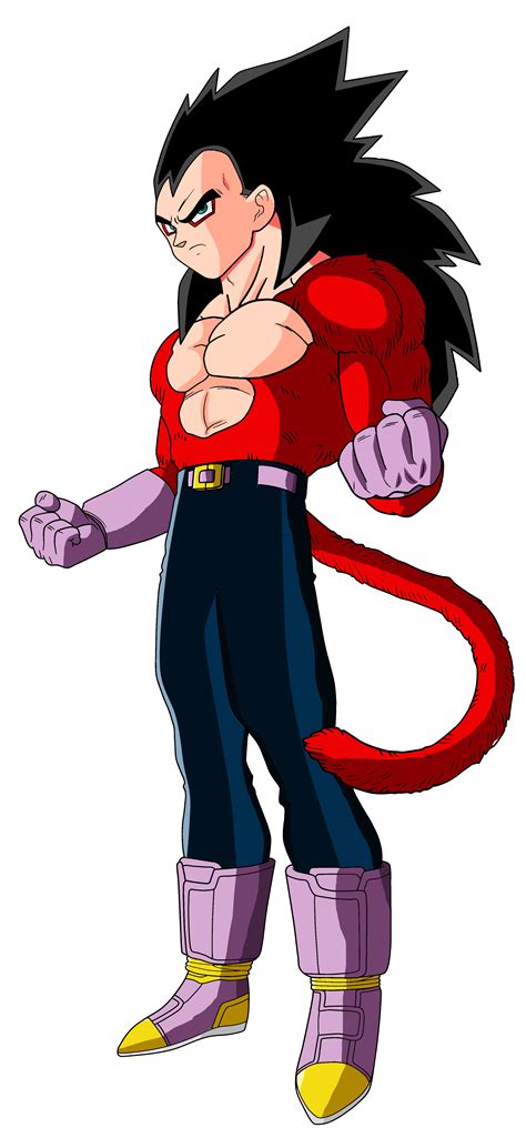 The following of vegeta's forms are not included in the game: Vegeta SSJ4 by CrystalisZelda on DeviantArt