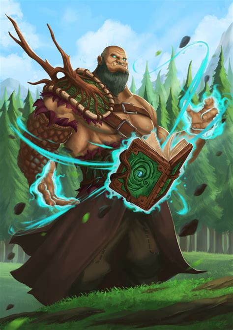Orc Nature Mage By Global99 On Deviantart