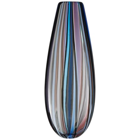 Large Perles 1 Vase In Hand Blown Murano Glass By Salviati For Sale At 1stdibs