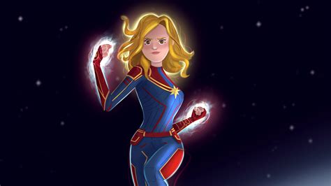 Captain Marvel Has Power In Space Myconfinedspace