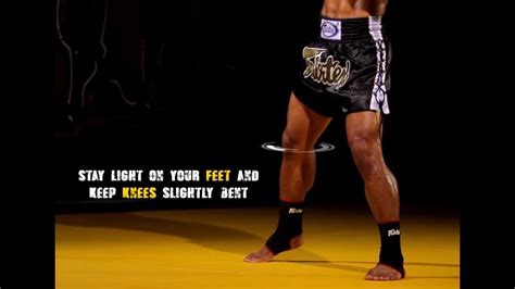 Muay Thai Basic Stance And Movement Instructional Youtube