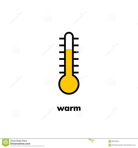 Temperature Icon Clip Art Stock Illustration Illustration Of Weather