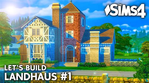 Die Sims 4 Haus Bauen Landhaus 1 Grundriss Deutsch Youtube