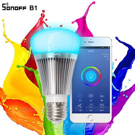 Sonoff B1 Led Bulb Dimmer Wifi Smart Light Bulbs Remote Control Wifi