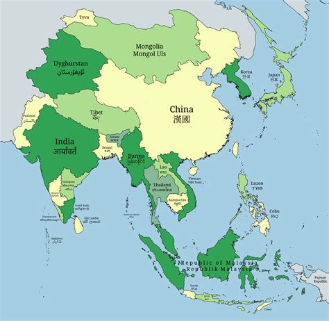 an alternate east south asia r imaginarymaps