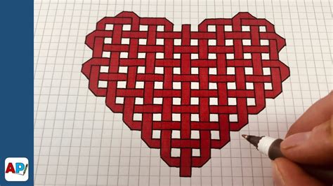 Como Dibujar Un Corazón En 3d Novalena