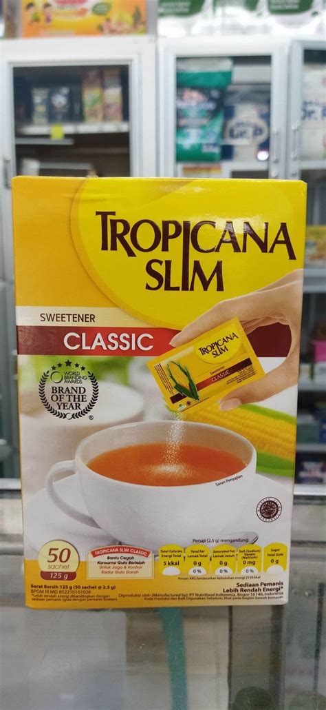 Tropicana Slim Classic Isi 50 Sachet Gula Untuk Mencegah Diabetes