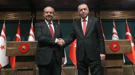KKTC Cumhurbaşkanı Tatar dan Cumhurbaşkanı Erdoğan a tebrik telefonu