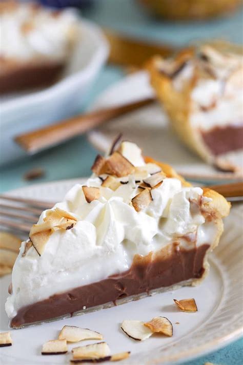 So how about a chocolate haupia pie? Chocolate Haupia Pie Recipe - The Suburban Soapbox ...