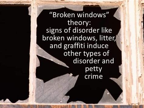 Broken Windows Theory The Broken Window Theory Is A By Sofiyka Magickal Medium