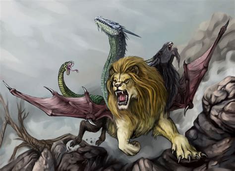 Chimera Mythortruthcom Mythical Creatures Beasts And Facts