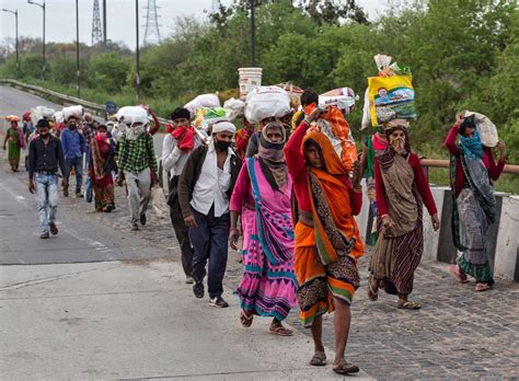 Indias Coronavirus Lockdown Has Triggered Mass Migration On Foot