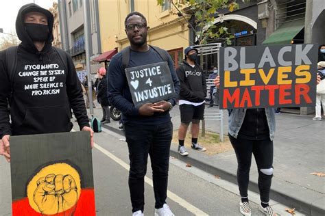 Black Lives Matter Rallies Held Across Australia To Protest Against