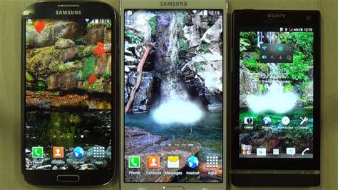 Animated Waterfall Live Wallpaper For Android Phones And Tablets Youtube