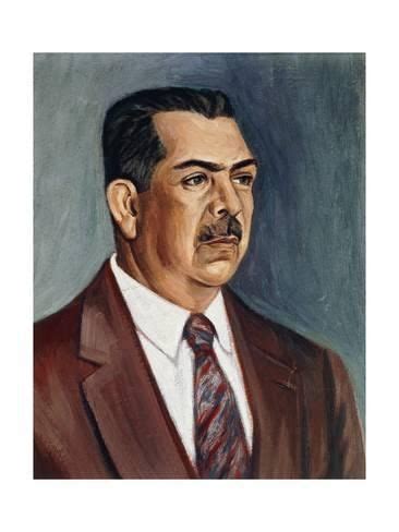 Giclee Print Portrait Of Lazaro Cardenas Del Rio X In Giclee