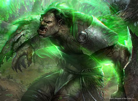 Mtg Art Savage Surge From Return To Ravnica Set By Svetlin Velinov