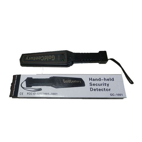 Rechargeable Battery Guard Security Portable Metal Detector Wand
