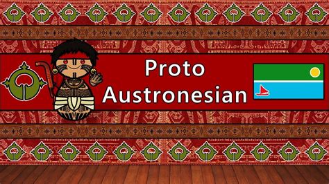 The Sound Of The Proto Austronesian Language Numbers Words And Story