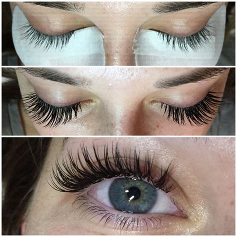 Beautiful Eyelash Extensions Before And After Lashes La Beautiful