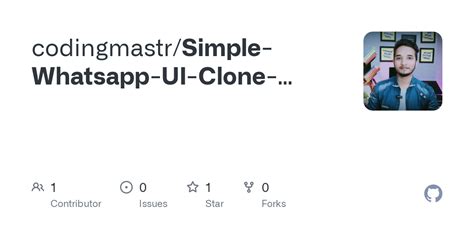 Github Codingmastrsimple Whatsapp Ui Clone Using Html Css Javascript