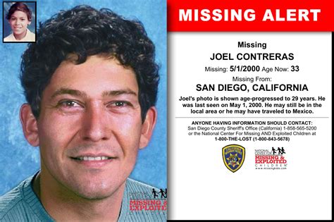 California Joel Contreras Missing Kids California Looking For