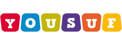 Yousuf Logo Name Logo Generator Smoothie Summer Birthday Kiddo