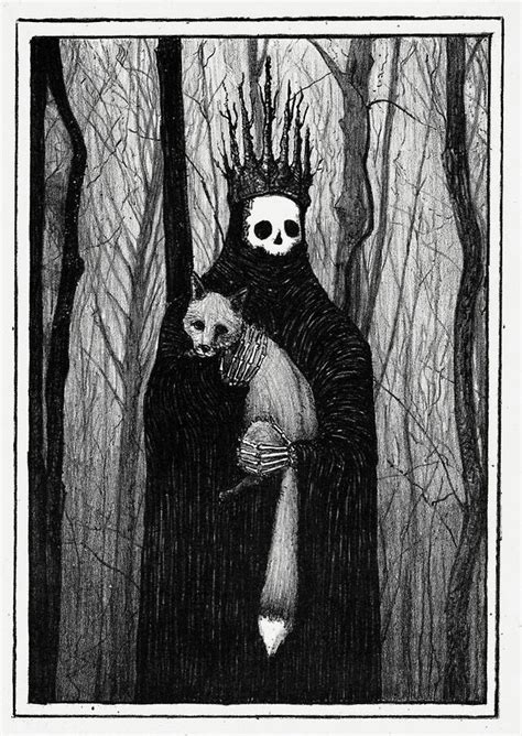Pin By Nzhc On Love Death Art Horror Art Illustration Art