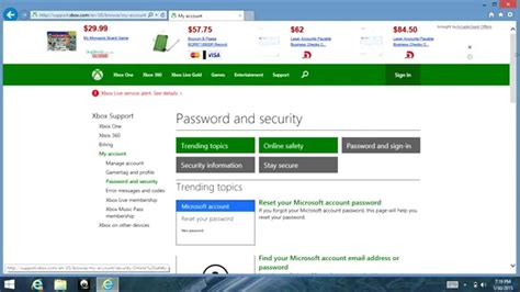 How To Change Xbox 360 Account Password Youtube