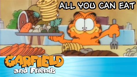 All You Can Eat Garfield And Friends Youtube
