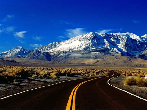 Imagem Para Fundo De Tela Califórnia Montanhas Estrada Baixar Grátis