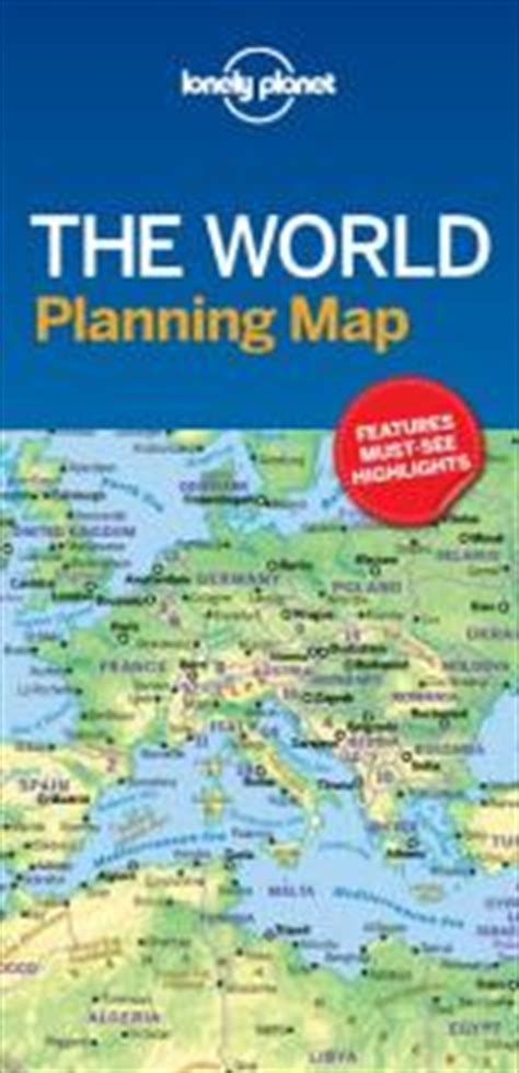 Buy Lonely Planet The World Planning Map Online Sanity