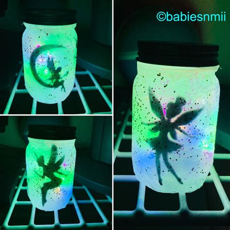 Fairy Night Light Jars Mason Jar Night Light Fairy Lights In A Jar