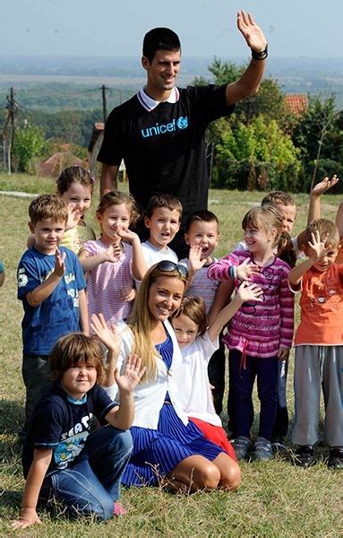 Jelena Djokovic Kids Novak Djokovic And Wife Jelena Ristic Wrap Up