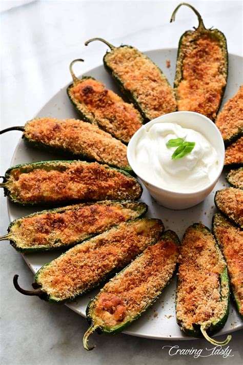 Crispy Baked Jalapeno Poppers Craving Tasty