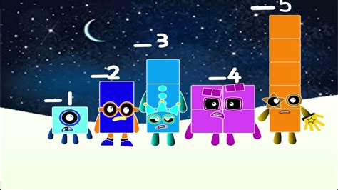Numberblocks But Everyone Is A Negative Numbers Youtube