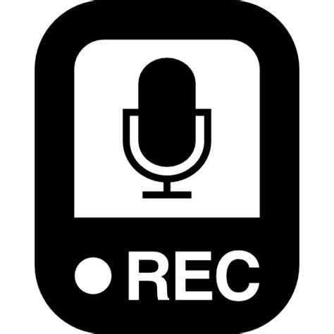 Recording Icon Transparent Recordingpng Images Vector Freeiconspng Images