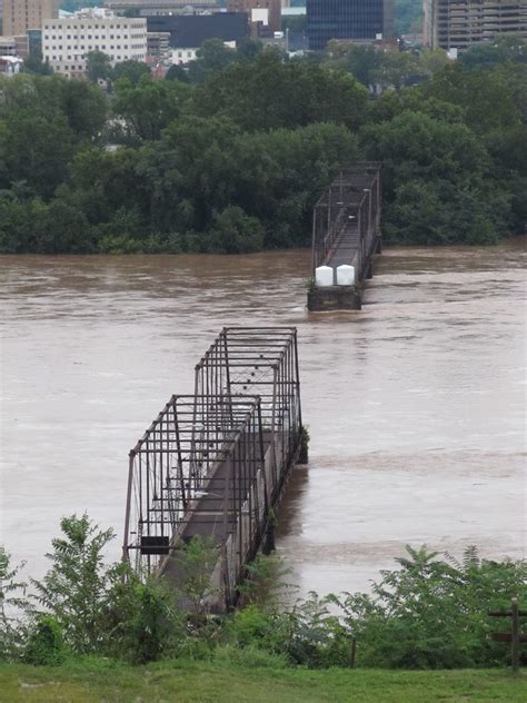 8mm video frame grab of a vehicle immediately after the storm. The Walnut Street Bridge | The Walnut Street Bridge (The ...