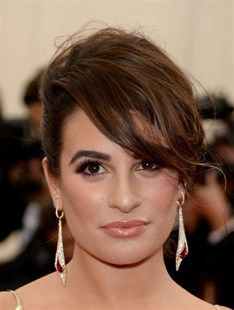 Glee S Lea Michele Once Rejected A Nose Job And I M Super Happy About It — Video