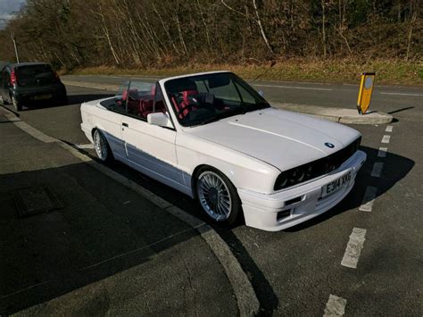 E30 Convertible White Bmw E30 Convertible In Coventry West