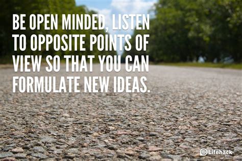 30sec Tip How To Generate Better Ideas Open Minded Quotes Life Pro