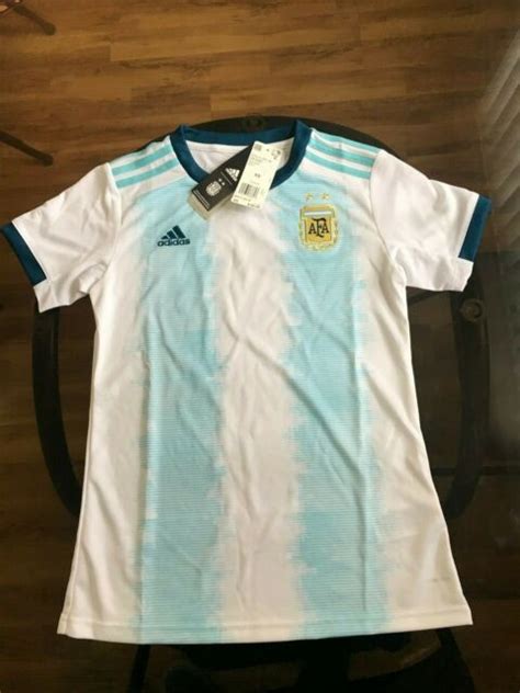 Womens Argentina International Soccer Jersey Adidas Nwt Ebay