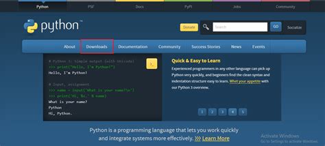 Python Setup Guide And Installation Tutorial And Example