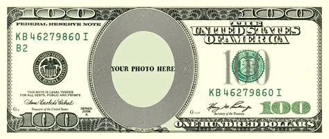 Custom Hundred Dollar Bill High Quality Image Ready To Print Etsy