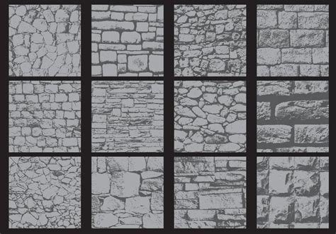 Stone Wall Free Vector Art 1643 Free Downloads