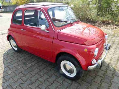 Verkaufen sie kostenlos ihren gebrauchtwagen! Fiat 500 Oldtimer mit Wertgutachten und H - Heißer Verkauf ...