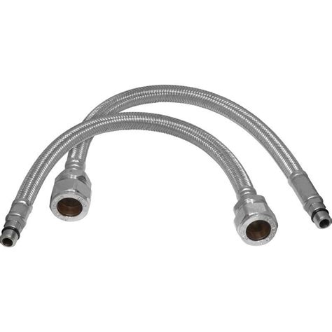 City Plumbing Ltd Flexible Connectors Tap Tails M10 X 15mm X 300mm